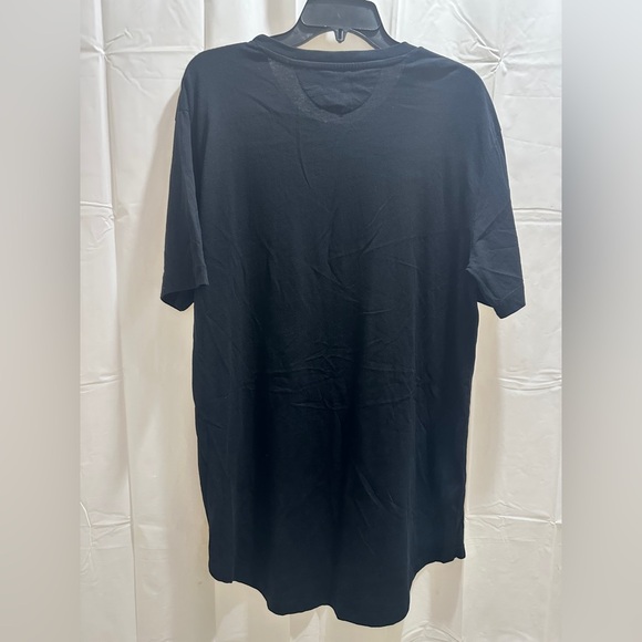 Zara Men's Black Long Length -Shirt - Picture 3 of 4